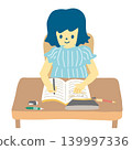女孩們在做作業 139997336