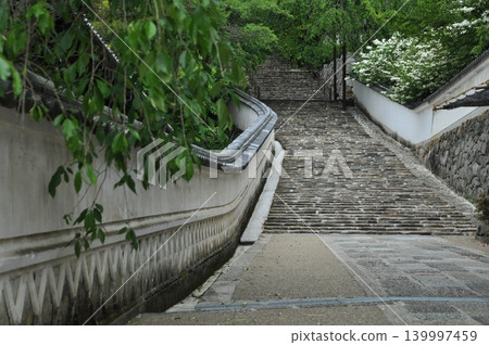 五月,長谷寺的石階 五月,長谷寺的石階 139997459