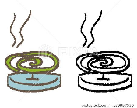 Hand-painted mosquito coil Hand-painted mosquito coil 139997530