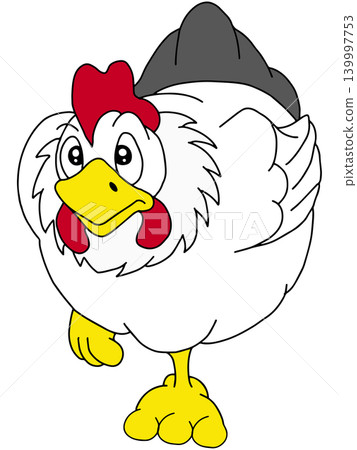 Hand-drawn animal illustration ☆ Chicken Hand-drawn animal illustration ☆ Chicken 139997753