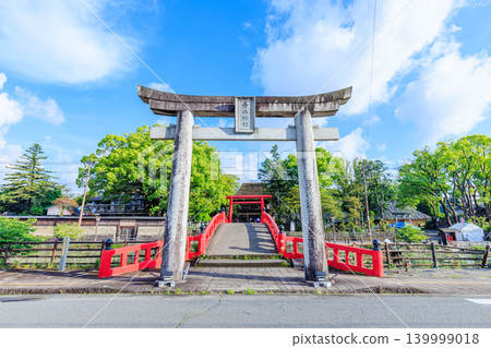 初夏時節的青麻生神社,熊本縣人吉市 初夏時節的青麻生神社,熊本縣人吉市 139999018
