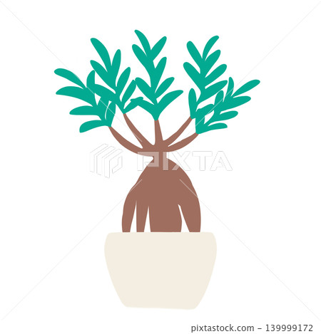 Simple houseplant 139999172