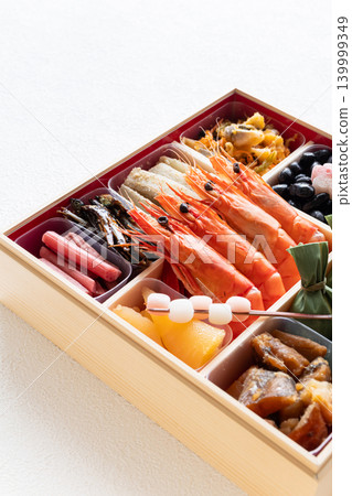 New Year's food white background New Year's food white background 139999349