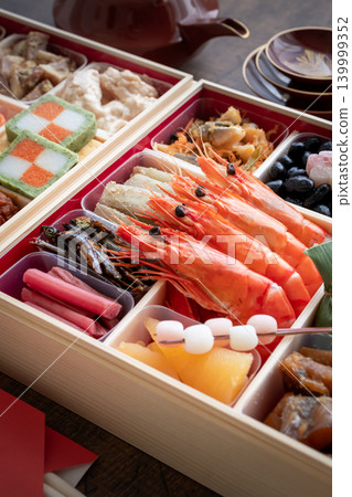 禦節料理(日本傳統新年食物) 禦節料理(日本傳統新年食物) 139999352