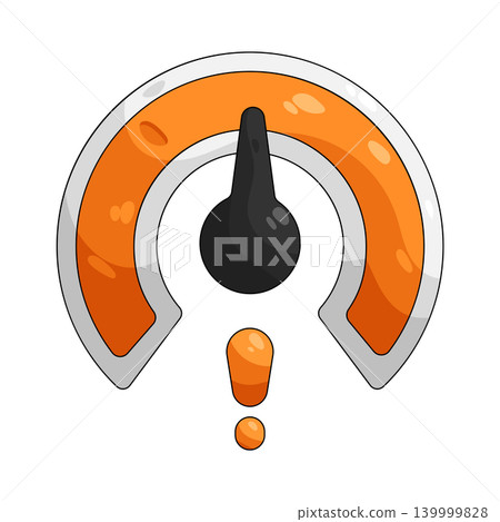 Illustration of Medium Risk 139999828