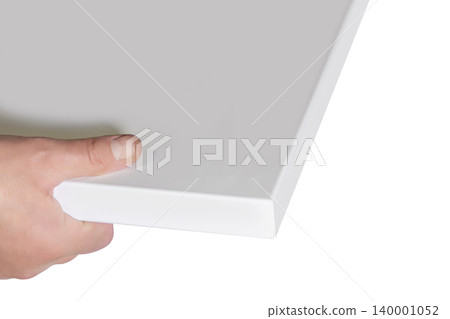 Ceiling Panel Heater. Ceiling armstrong heater. Far Infrared Ceiling Panels panel for office isolated on white, clipping path Ceiling Panel Heater. Ceiling armstrong heater. Far Infrared Ceiling Panels panel for office isolated on white, clipping path 140001052