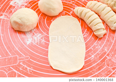 Bread making - Shaping Bread making - Shaping 140001368