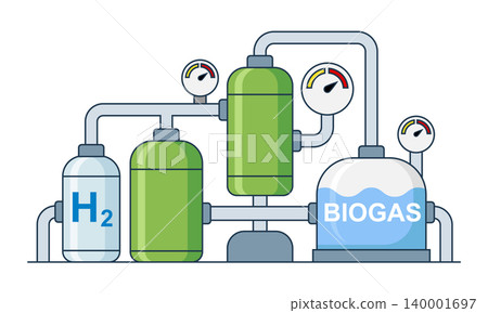 renewable green energy concepts flat vector illustration set renewable green energy concepts flat vector illustration set 140001697