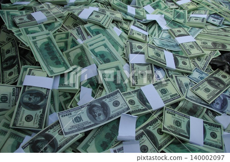 American Dollars closeup American Dollars closeup 140002097