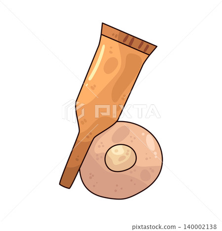 Illustration of Spot Gel Illustration of Spot Gel 140002138