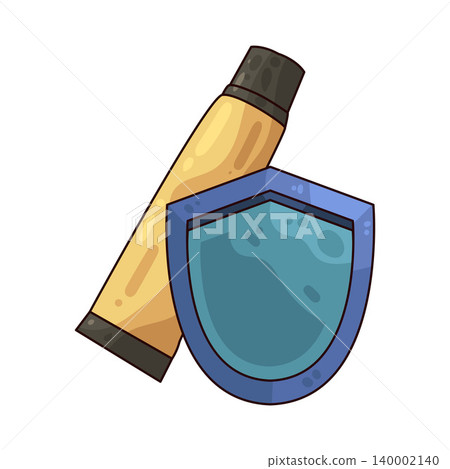 Illustration of Barrier Cream Illustration of Barrier Cream 140002140