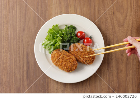 外酥裡嫩、看起來十分美味的牛肉丸子 140002726