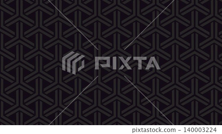 Interlocking tortoise shell pattern - background material Interlocking tortoise shell pattern - background material 140003224