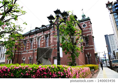 Early summer in Morioka City: Red Brick Building Early summer in Morioka City: Red Brick Building 140003456