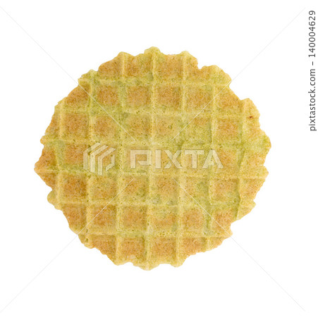 thin crispy wafer isolated thin crispy wafer isolated 140004629