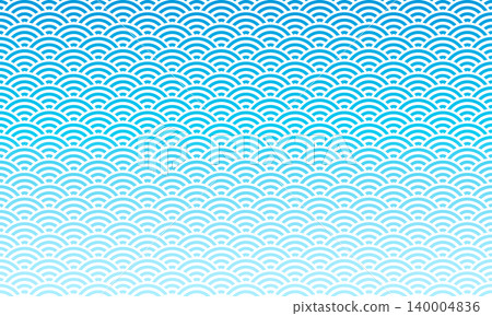 Gradient Seigaiha pattern Gradient Seigaiha pattern 140004836