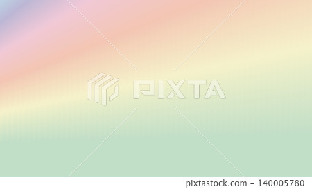Pastel rainbow gradient background with soft blurred colors blending in smooth transitions. 140005780