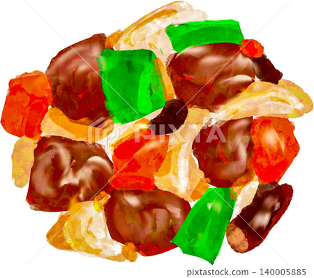 Illustration of sweet and sour pork 140005885