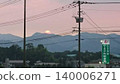 夕陽下倒映的電線桿 140006271