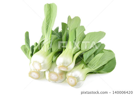Bok choy (chinese cabbage) isolated on white background Bok choy (chinese cabbage) isolated on white background 140006420