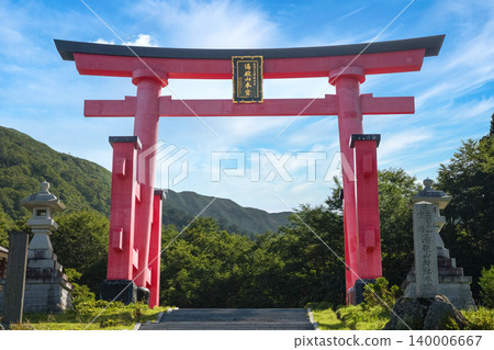 Yamagata Dewa Miyama Yudonosan Shrine Otorii Yamagata Dewa Miyama Yudonosan Shrine Otorii 140006667