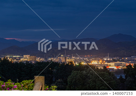 Night view of Shimada City (Shizuoka Prefecture) Night view of Shimada City (Shizuoka Prefecture) 140007153