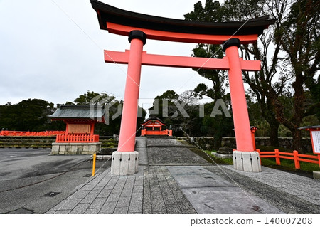 Scenery around Usa Shrine Scenery around Usa Shrine 140007208