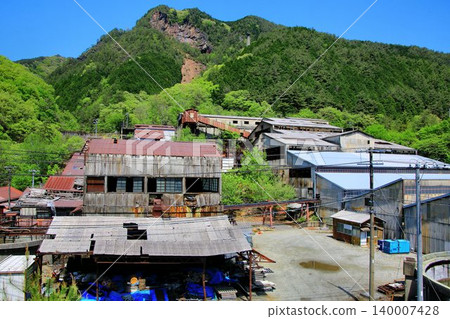 The great copper mine that supported Japan's copper production... [Ashio Copper Mine] Ruins of the Tsudo Ore Dressing Plant 140007428