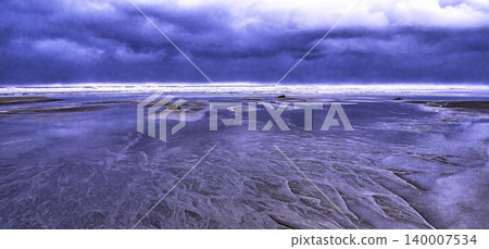 Beach of Los Quebrantos, San Juan de la Arena, Spain 140007534