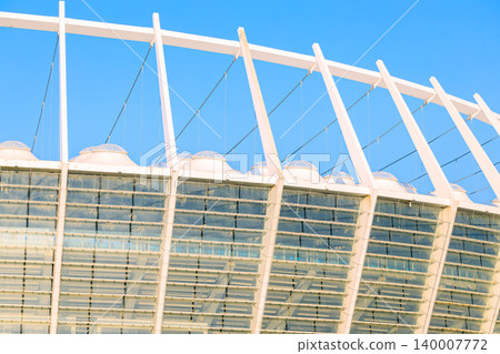 modern sport complex stadium architecture frame external building structure construction outdoor urban landmark modern sport complex stadium architecture frame external building structure construction outdoor urban landmark 140007772