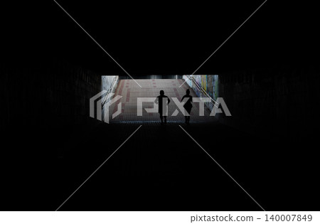 running sport activity people silhouette tunnel frame work underground urban way passage running sport activity people silhouette tunnel frame work underground urban way passage 140007849