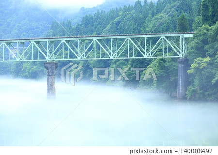 Tadami Line, Second Bridge (Mishima Town, Fukushima Prefecture) Tadami Line, Second Bridge (Mishima Town, Fukushima Prefecture) 140008492