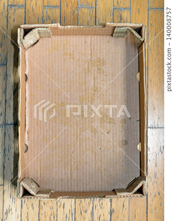 Empty cardboard box Empty cardboard box 140008757