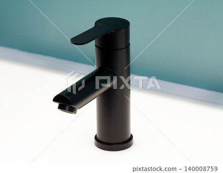 Modern black bathroom tap Modern black bathroom tap 140008759