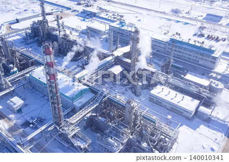 Oil refinery and petrochemical plant Oil refinery and petrochemical plant 140010341
