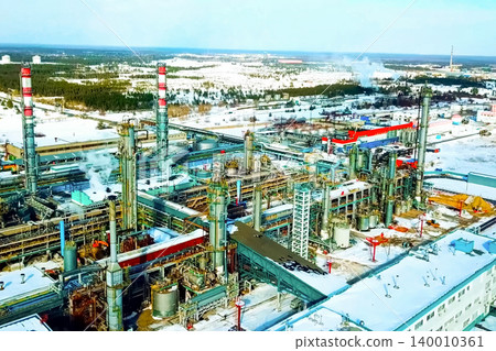 Oil refinery and petrochemical plant Oil refinery and petrochemical plant 140010361