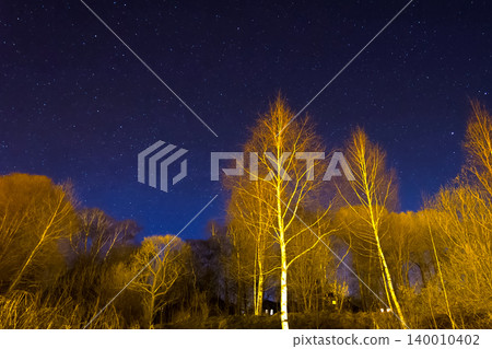 Starry sky background picture of stars in night sky and the Milky Way. Starry sky background picture of stars in night sky and the Milky Way. 140010402