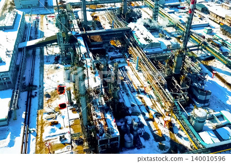 Oil refinery and petrochemical plant Oil refinery and petrochemical plant 140010596