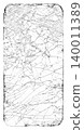 Cracked Smartphone Screen Texture With Shattered Glass Pattern and Damaged Phone Display Surface 140011389