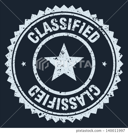 classified white grunge round stamp. classified stamp classified white grunge round stamp. classified stamp 140011997