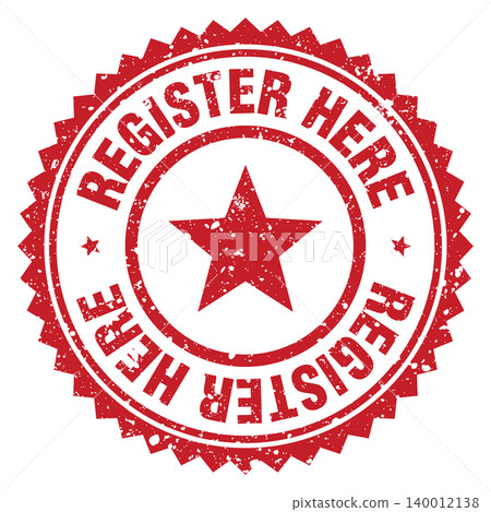 register here red grunge round stamp. register here stamp register here red grunge round stamp. register here stamp 140012138