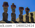 The Moai statues of Easter Island, backlit by too much sun 001 140012414