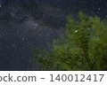 The starry sky over Easter Island and the faintly visible Milky Way 001 140012417