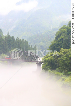 只見線4號線只見川大橋 只見線4號線只見川大橋 140012530
