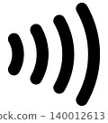 The icon for contactless payment signals. The Ripple symbol. 140012613