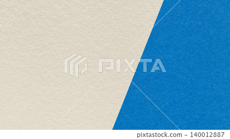Light beige texture background with cobalt blue diagonal angled split and copy space for template, banner, presentation Light beige texture background with cobalt blue diagonal angled split and copy space for template, banner, presentation 140012887