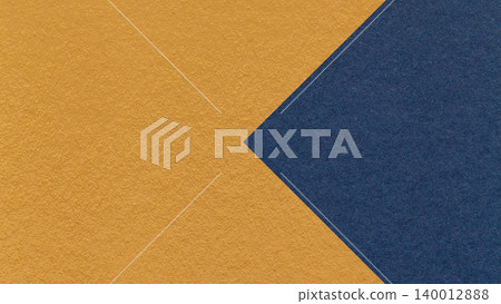 Textured mustard paper background with dark blue arrow, macro. Template with copy space for banner, presentation Textured mustard paper background with dark blue arrow, macro. Template with copy space for banner, presentation 140012888