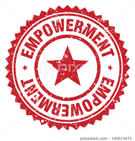 empowerment red grunge round stamp. empowerment stamp empowerment red grunge round stamp. empowerment stamp 140013672