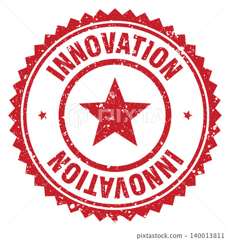 innovation red grunge round stamp. innovation stamp innovation red grunge round stamp. innovation stamp 140013811