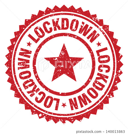 lockdown red grunge round stamp. lockdown stamp lockdown red grunge round stamp. lockdown stamp 140013863